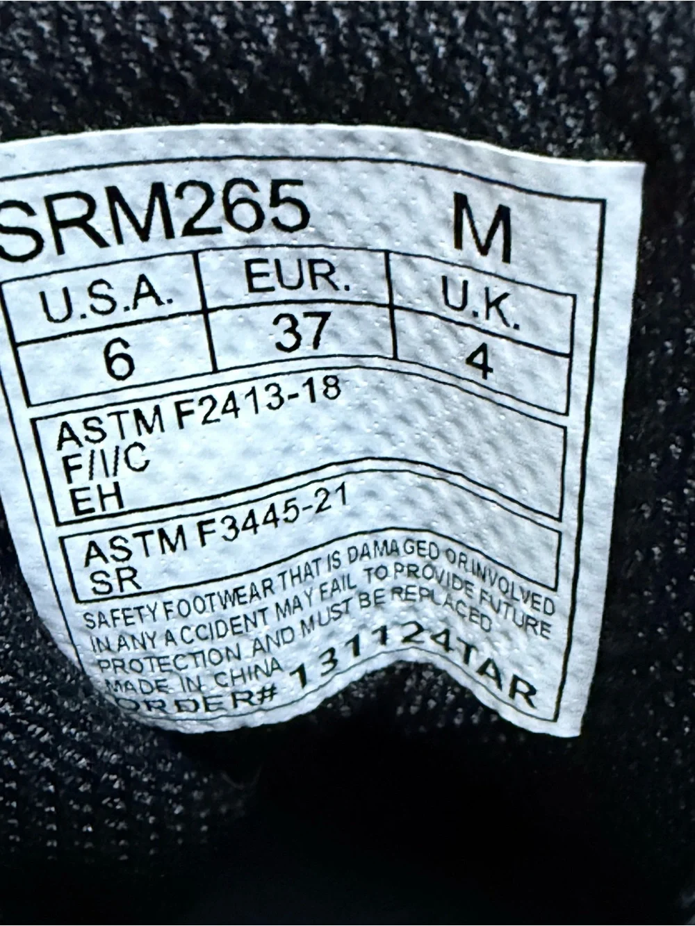 SR Max Black Denali MaxTRAX Composite Toe Waterproof SRO Boot